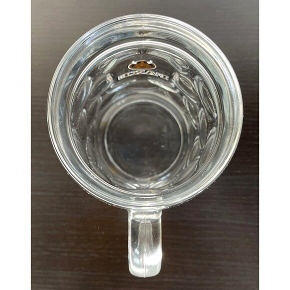 FAXE Beer Jumbo Super Mug Glass 44 oz Viking Denmark Gold Logo Helmet Lager Ale - Picture 5 of 8